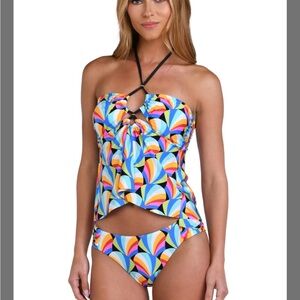 Sunshine 79 Women's Standard Bandeau Tankini Swimsuit Top,
